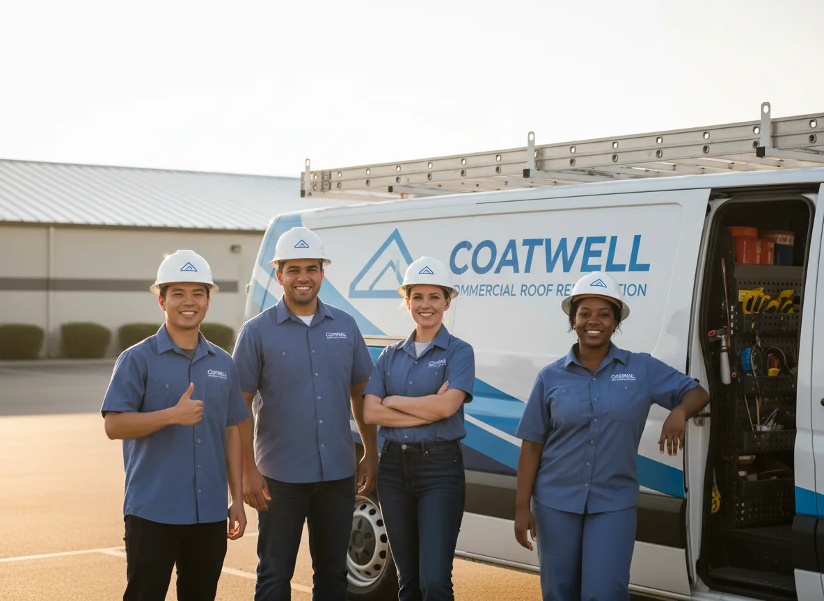 Commercial roof coating company in Yantis, TX